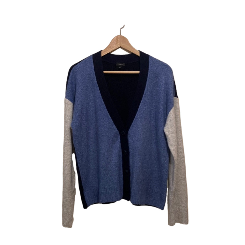 TALBOTS SUPER SOFT BEAUTIFUL BUTTON DOWN CARDIGAN . Size L